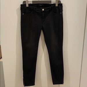 Guess Marilyn 3 Zip Charcoal Denim Jeans